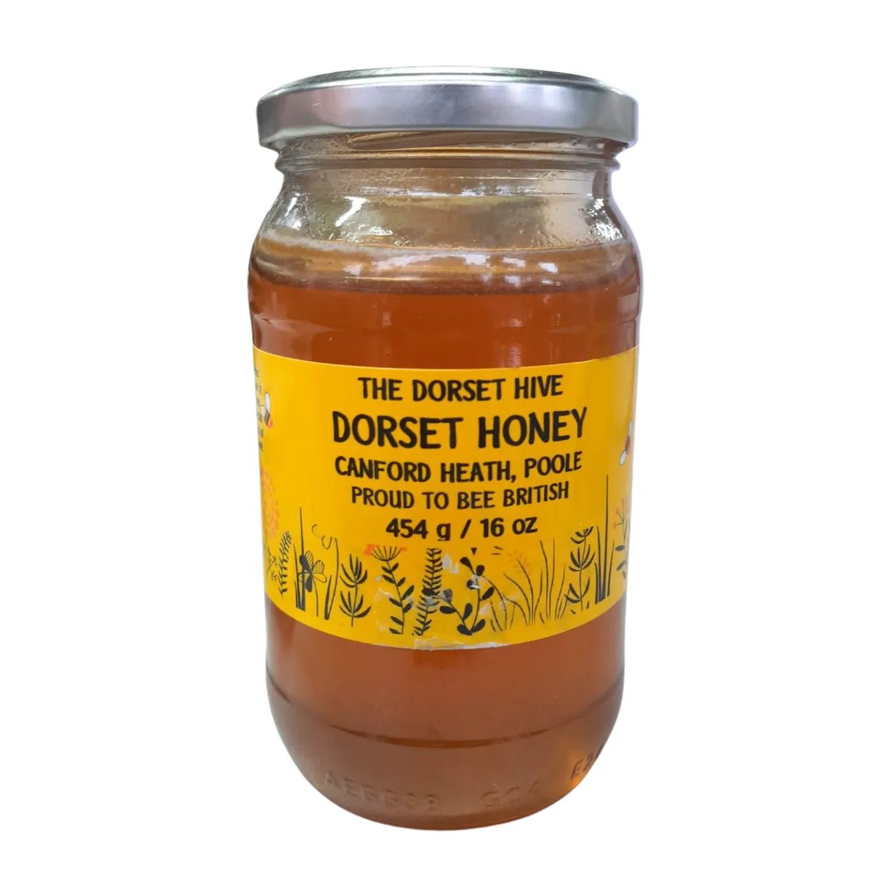 Dorset Honey Canford Heath (Yellow) 454g - The Dorset Hive - Honey - The Dorset Hive