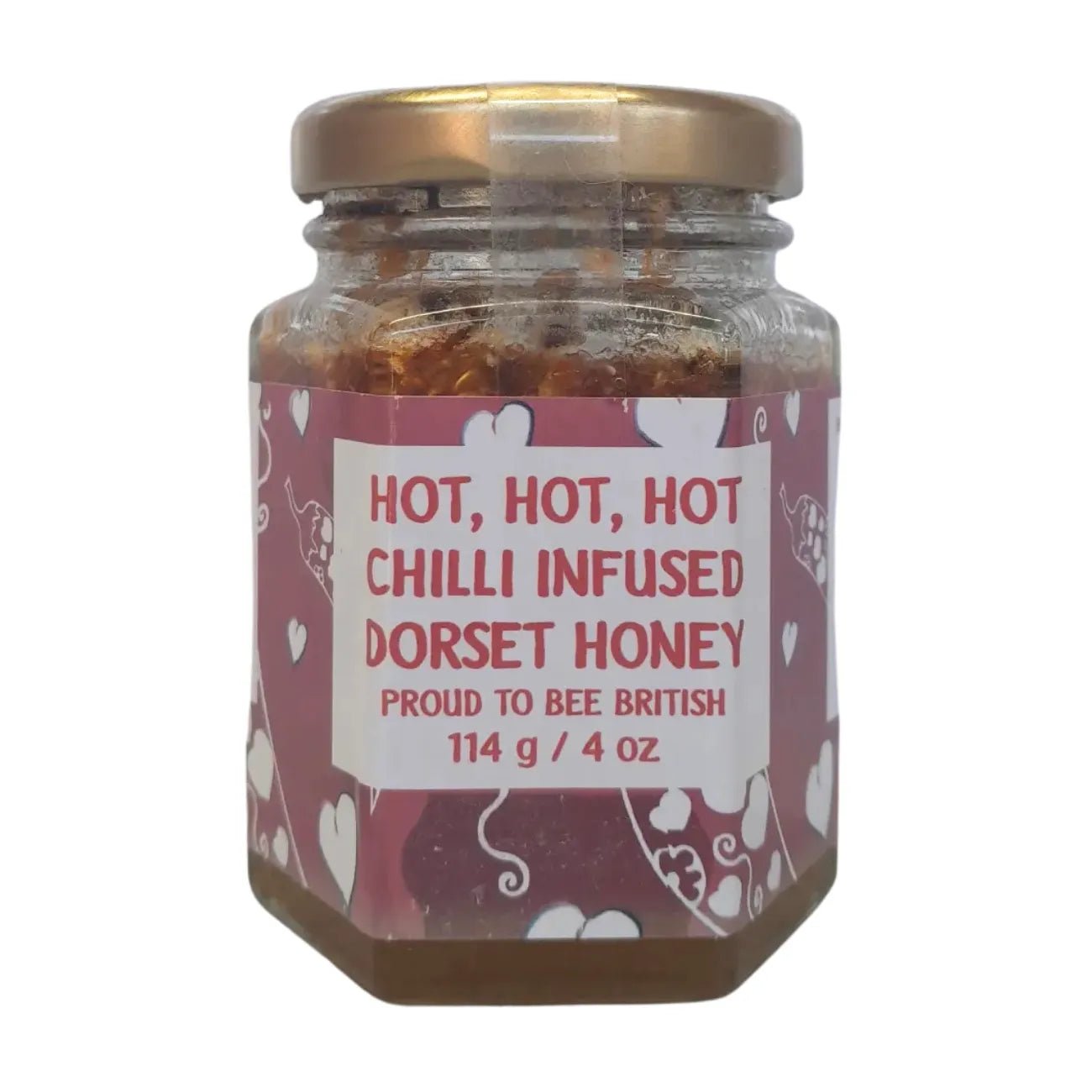 Dorset Honey Chilli Infused Honey 114g - The Dorset Hive - Honey - The Dorset Hive