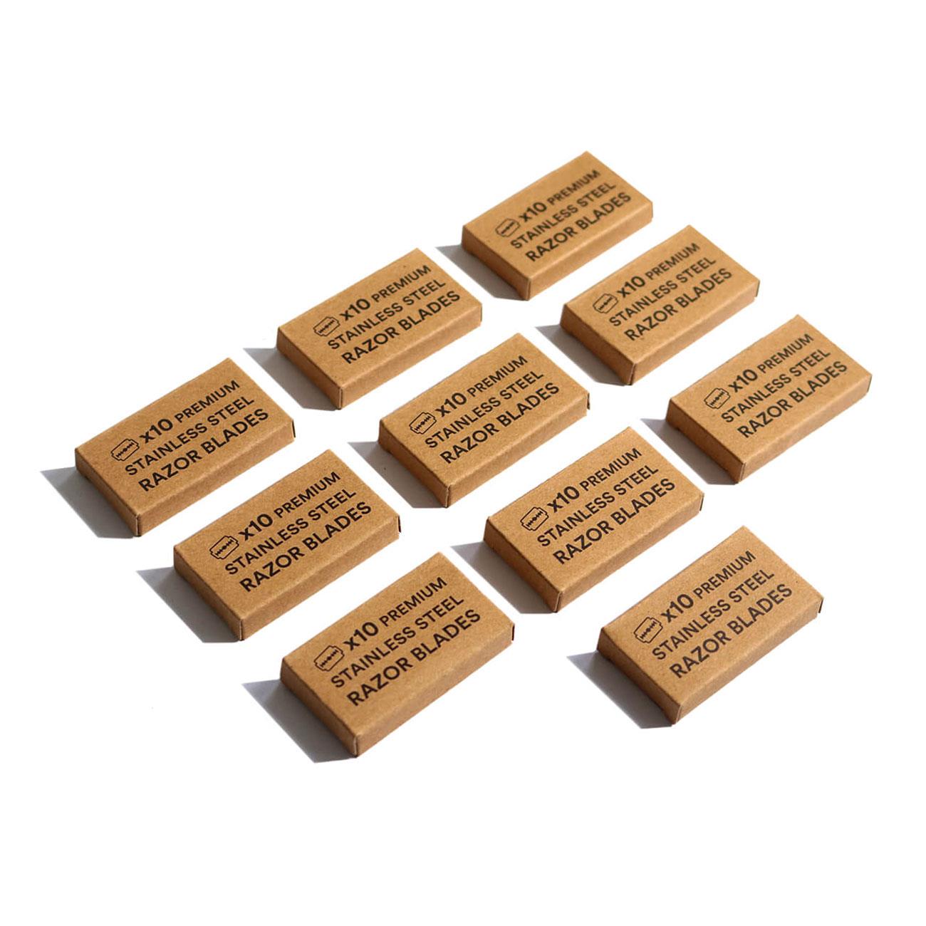 Double Edge Safety Razor Blades Pack of 100 - Zero Waste Club - Razor blades - Eco Natural Products