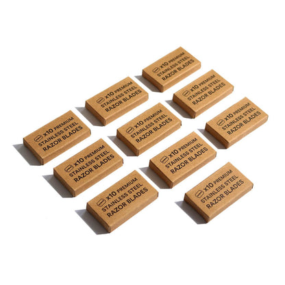Double Edge Safety Razor Blades Pack of 100 - Zero Waste Club - Razor blades - Eco Natural Products