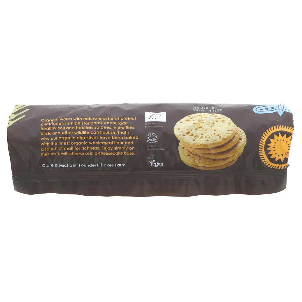 Organic Wholemeal Digestive Biscuits 400g