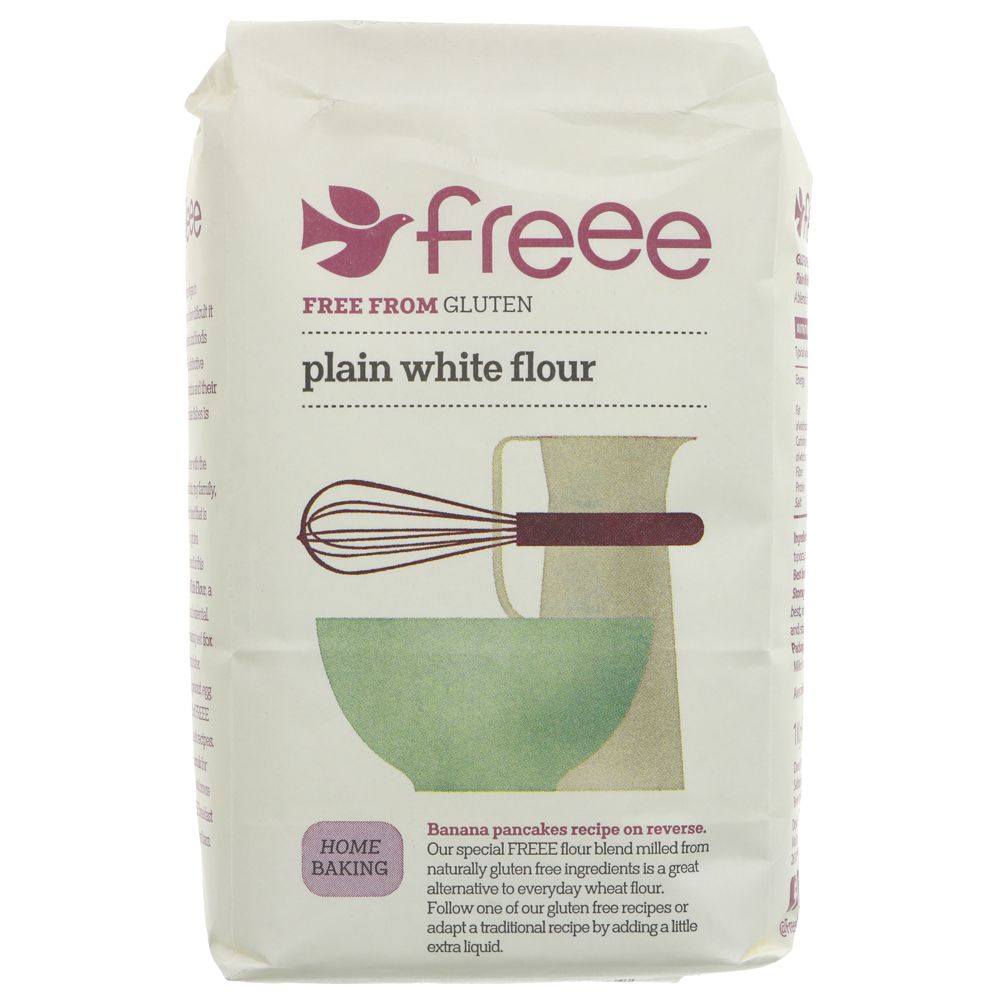 Freee Plain Gluten Free White Flour 1kg