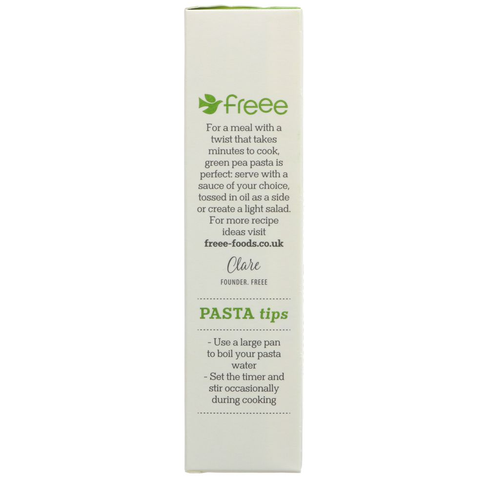 Freee Organic Green Pea Gluten Free Pasta 250g