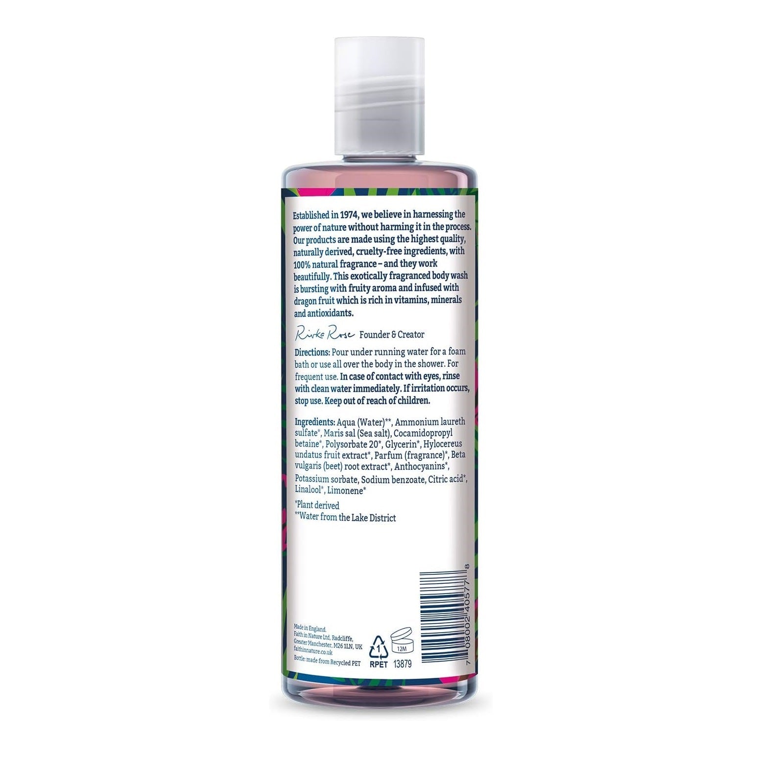 Dragon Fruit Body Wash 400ml - Eco Natural Products - Faith in Nature - Body Wash