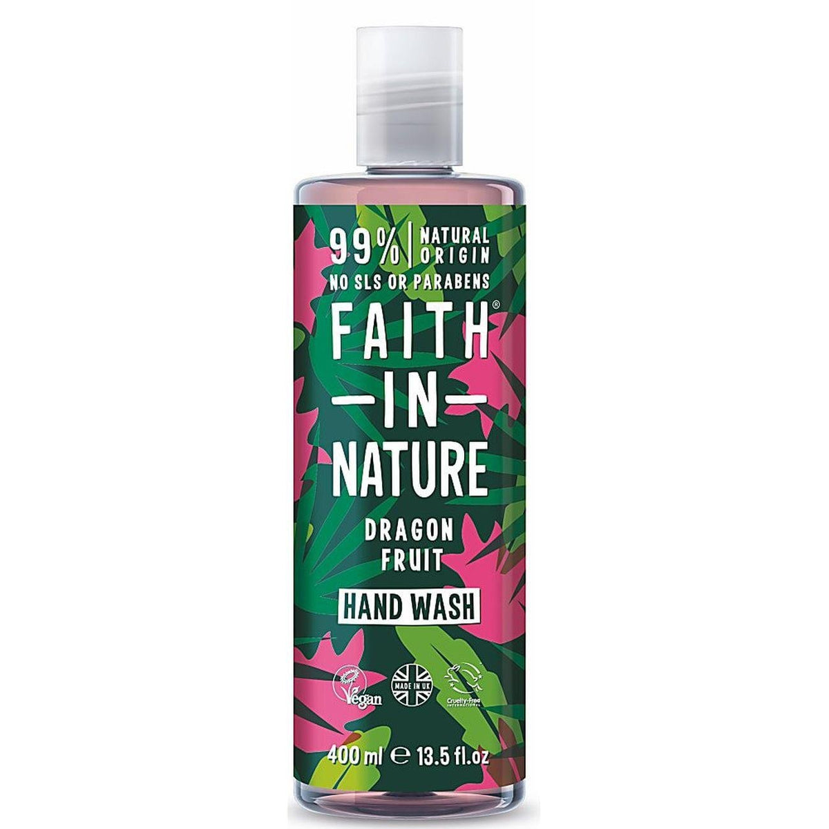 Dragon Fruit Hand Wash 400ml - Faith in Nature - Hand Wash - Eco Natural Products