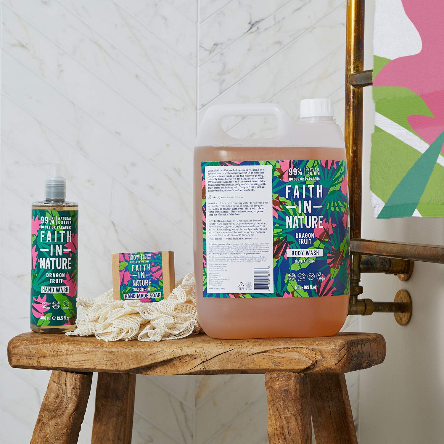 Dragon Fruit Shampoo 400ml - Faith in Nature - Shampoo - Eco Natural Products