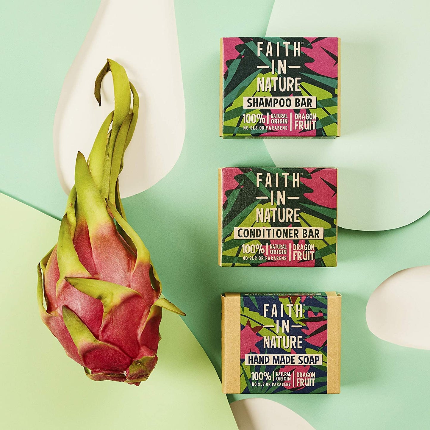 Dragon Fruit Shampoo Bar 85g - Faith in Nature - Shampoo - Eco Natural Products