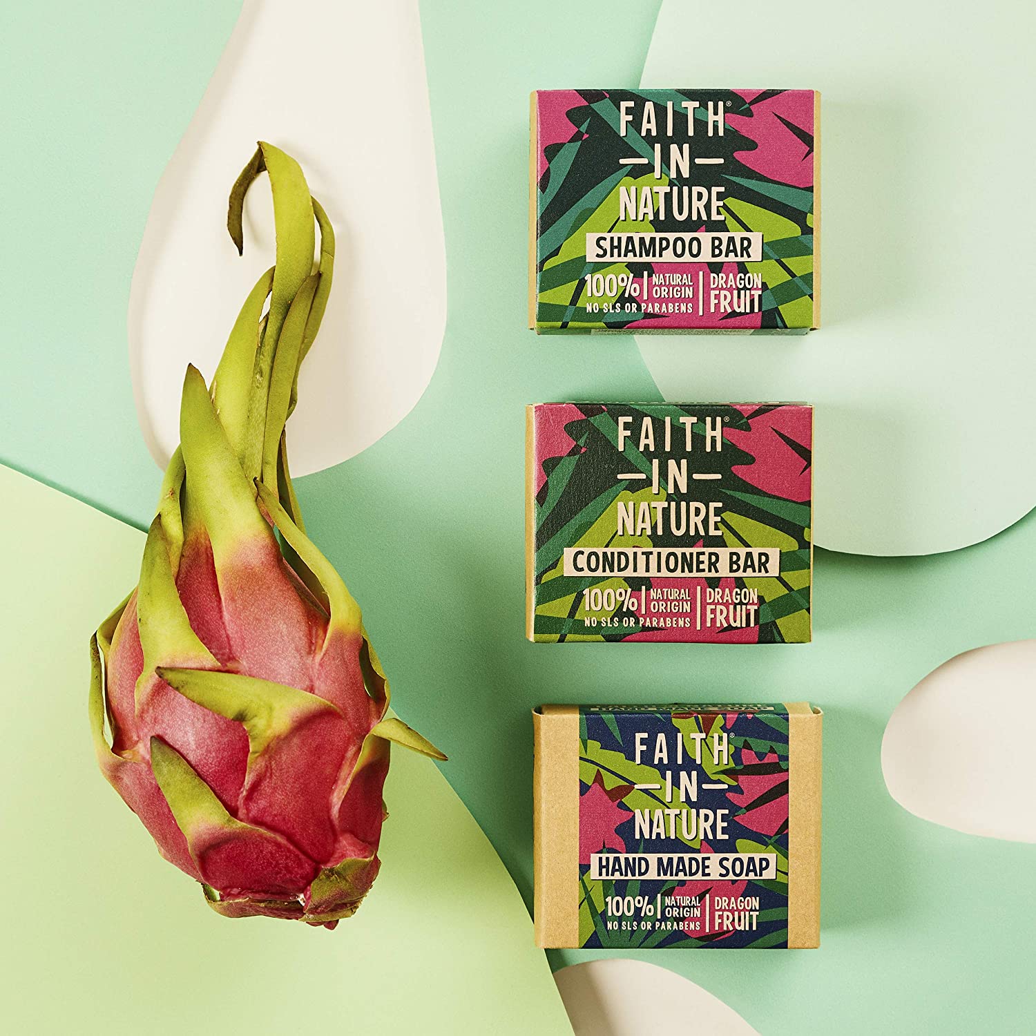 Dragon Fruit Shampoo Bar 85g - Faith in Nature - Shampoo - Eco Natural Products