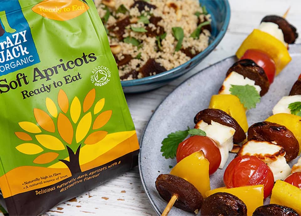 Dried Apricots Soft Ready to Eat Organic 200g - Crazy Jack - Fruit snack - Eco Natural Products