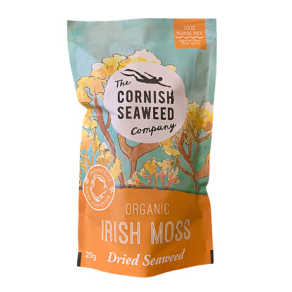 Dried Irish Moss 20g - The Cornish Seaweed Company - Dried Sea Vegetable - Eco Natural Products