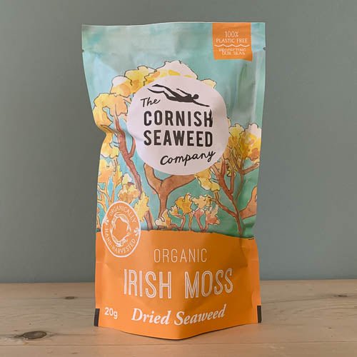 Dried Irish Moss 20g - The Cornish Seaweed Company - Dried Sea Vegetable - Eco Natural Products