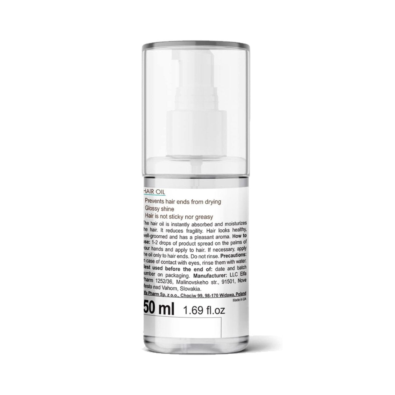 Dr.Sante Coconut Hair Oil 50ml - Dr. Sante - Hair Oil - Eco Natural Products