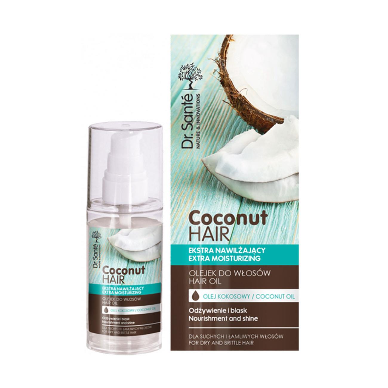Dr.Sante Coconut Hair Oil 50ml - Dr. Sante - Hair Oil - Eco Natural Products