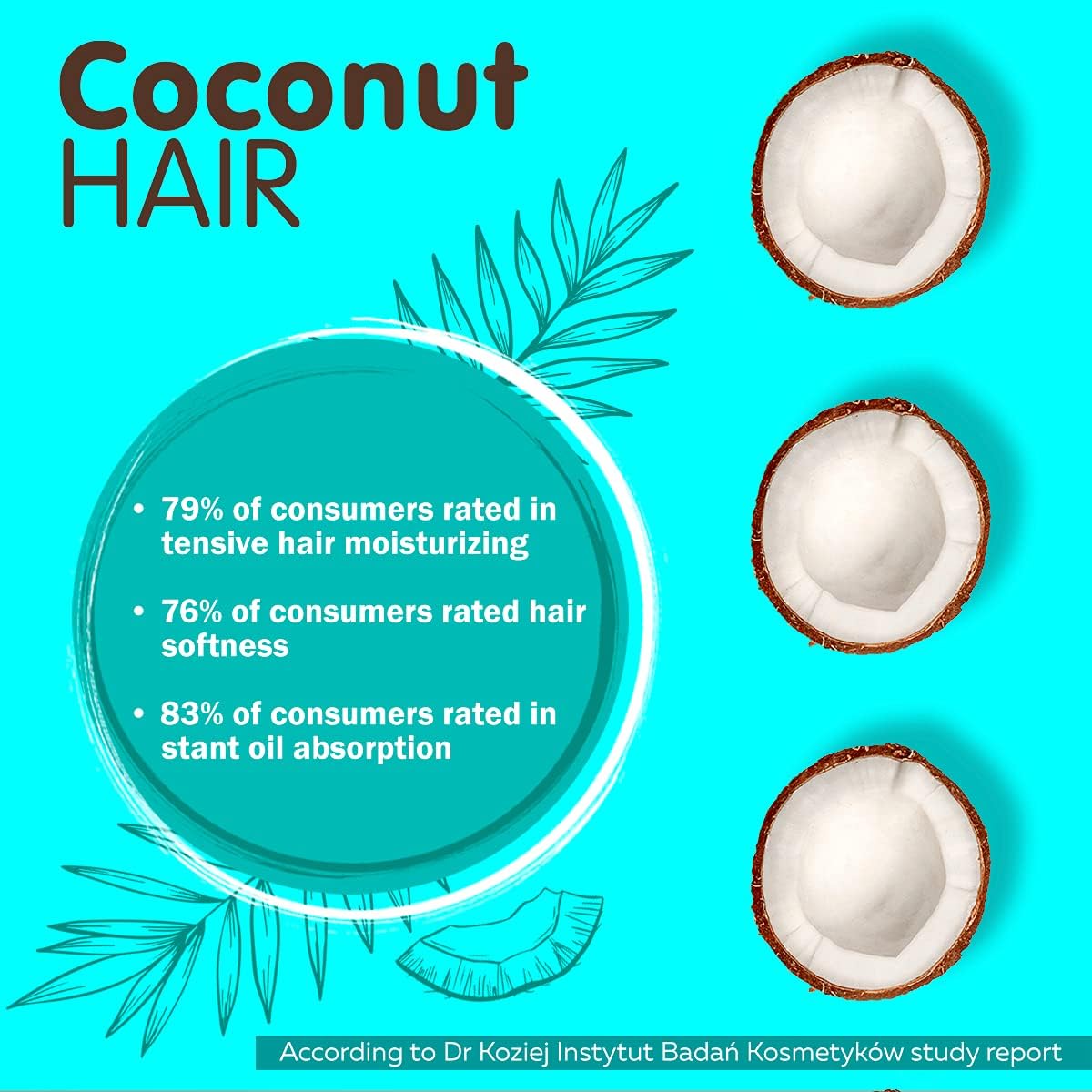 Dr.Sante Coconut Hair Oil 50ml - Dr. Sante - Hair Oil - Eco Natural Products