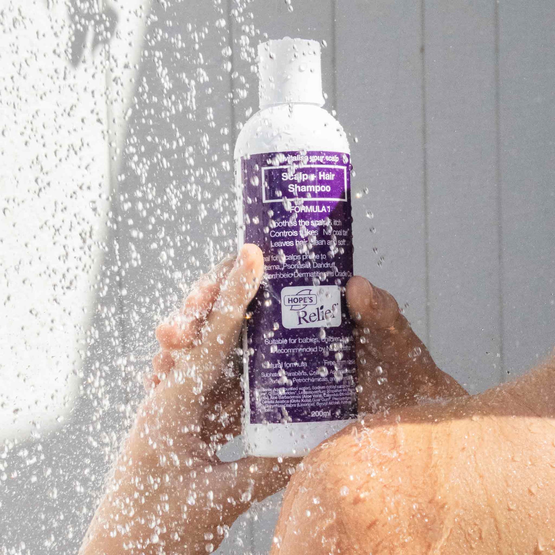 Dry, Itchy, Flaky Scalp Shampoo 200ml - Hopes Relief - Shampoo - Hopes Relief