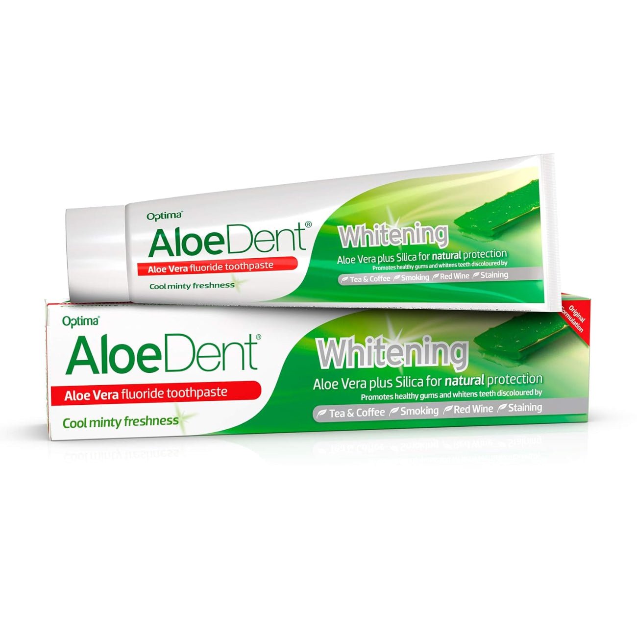Duo Pack Whitening Toothpaste 2 x 100ml - Aloe Dent - Toothpaste - Aloe Dent