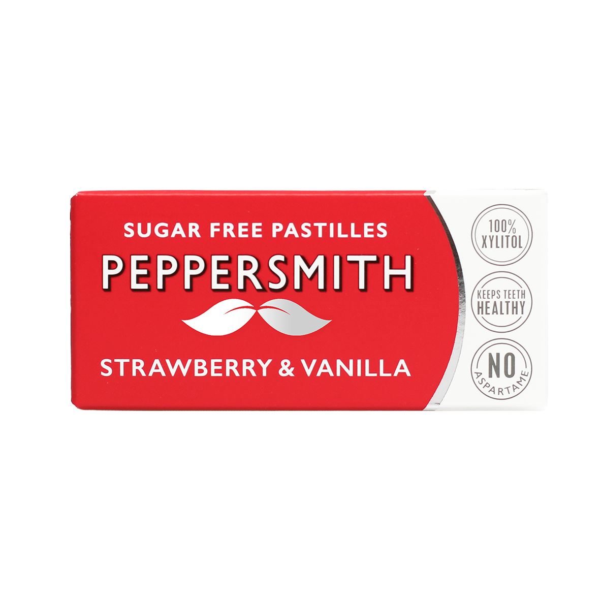 Xylitol Strawberry & Vanilla Pastilles 15g BBE 07.2024