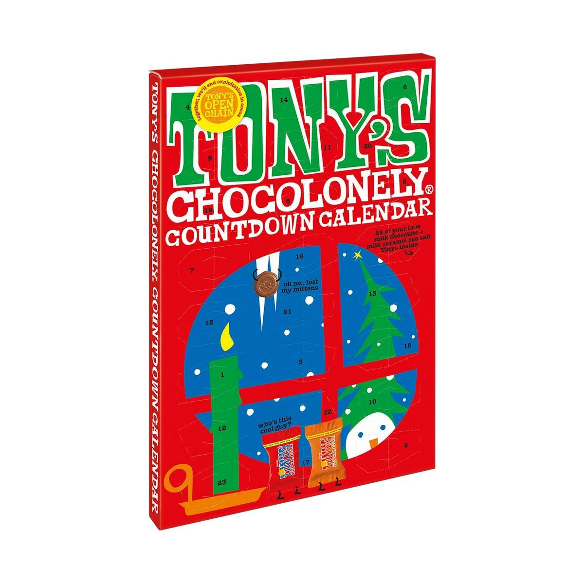 Chocolate Countdown Advent Calendar Small 216g