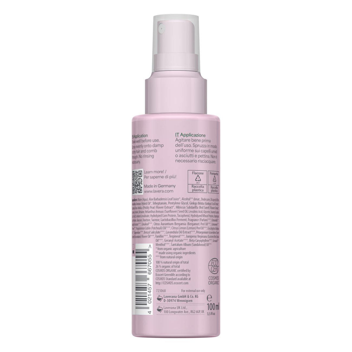 Smooth & Silk Leave In Spray Conditioner Anti-Frizz 100ml