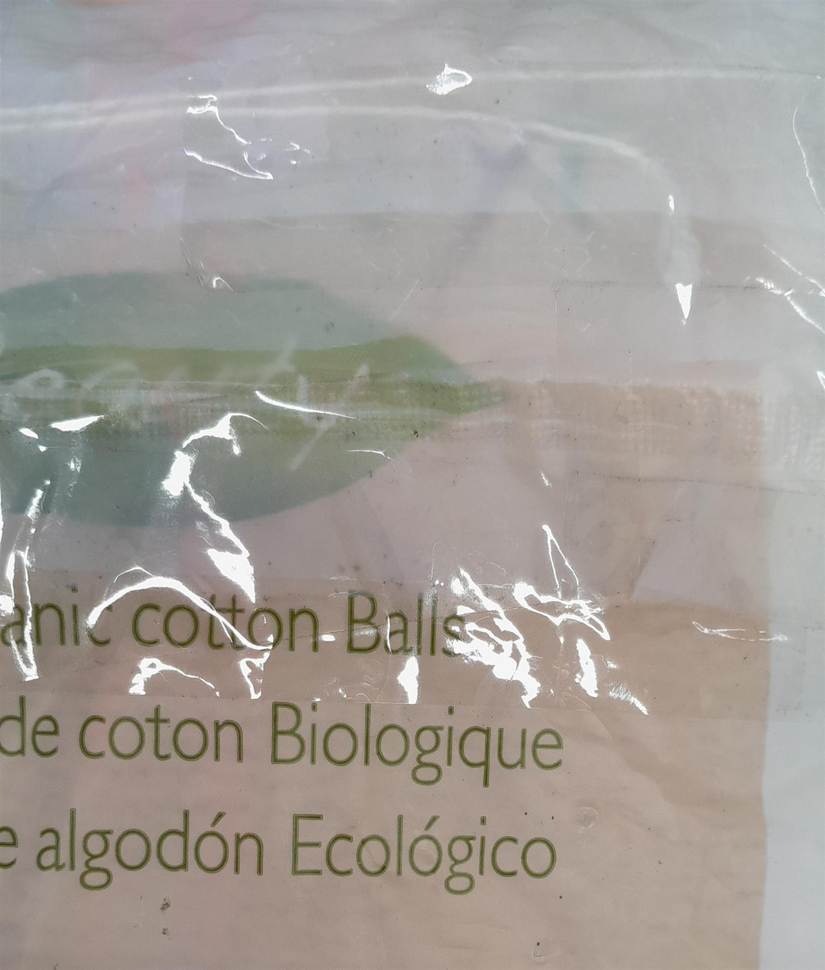 100% Biodegradable Cotton Balls 100pcs Packaging has been opened and resealed. See Photos.
