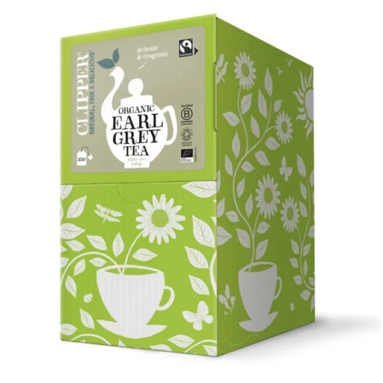 Earl Grey Black Tea 250 Envelopes - Eco Natural Products - Clipper - Black Tea