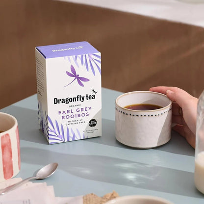 Earl Grey Rooibos Tea 40 Bags - Dragonfly Tea - Teas - Dragonfly Tea