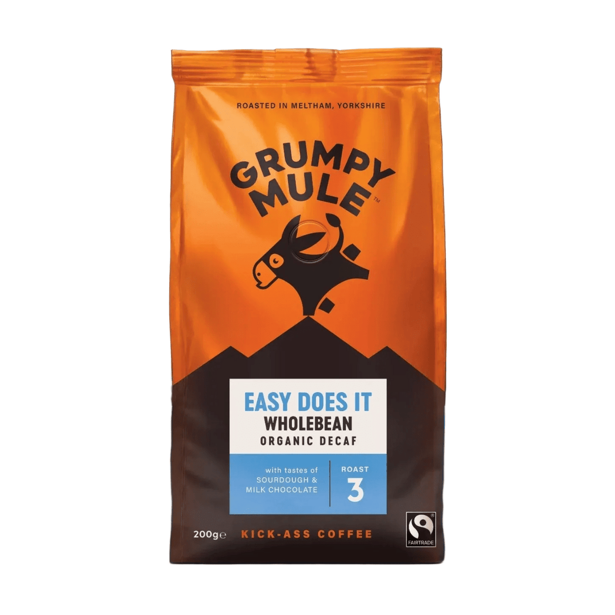 Easy Does It Decaf Coffee 200g - Grumpy Mule Coffee - Coffee Beans & Ground Coffee - Grumpy Mule Coffee