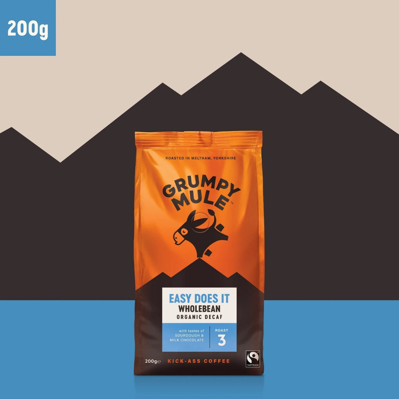 Easy Does It Decaf Coffee 200g - Grumpy Mule Coffee - Coffee Beans & Ground Coffee - Grumpy Mule Coffee