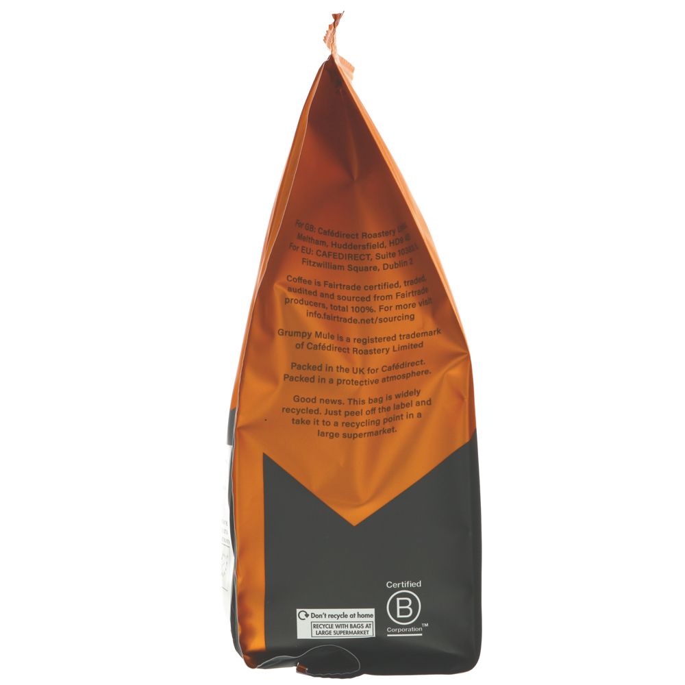 Easy Does It Decaf Ground Coffee 200g - Grumpy Mule Coffee - Coffee Beans & Ground Coffee - Eco Natural Products