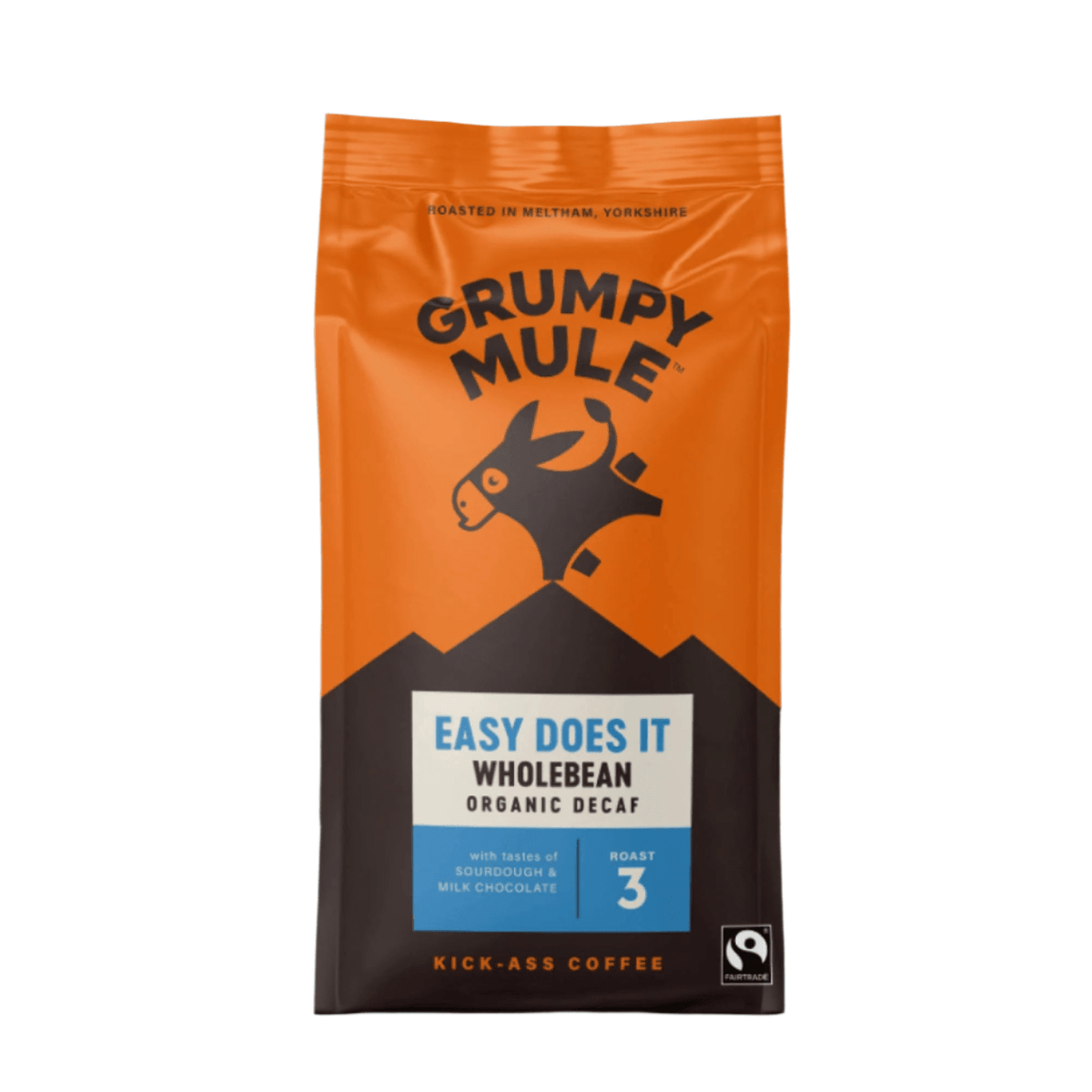 Easy Does It Decaf Whole Bean 200g - Grumpy Mule Coffee - Coffee Beans & Ground Coffee - Eco Natural Products