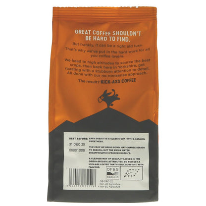 Easy Does It Decaf Whole Bean 200g - Grumpy Mule Coffee - Coffee Beans & Ground Coffee - Eco Natural Products