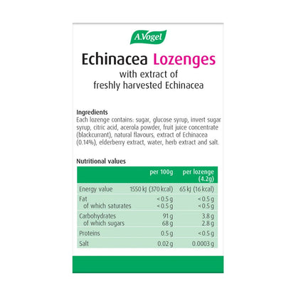 Echinacea Lozenges 40g - A. Vogel - Herbal Supplements - A. Vogel