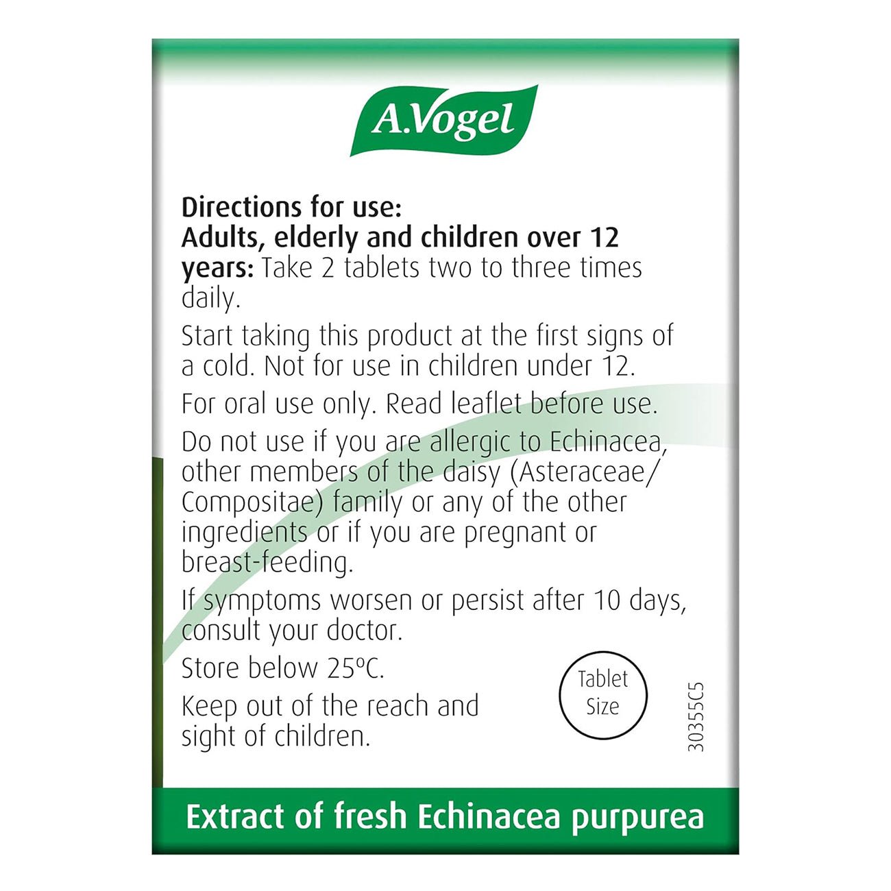 Echinaforce 120 Tabs - A. Vogel - Herbal Supplements - Eco Natural Products