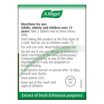 Echinaforce 120 Tabs - A. Vogel - Herbal Supplements - Eco Natural Products