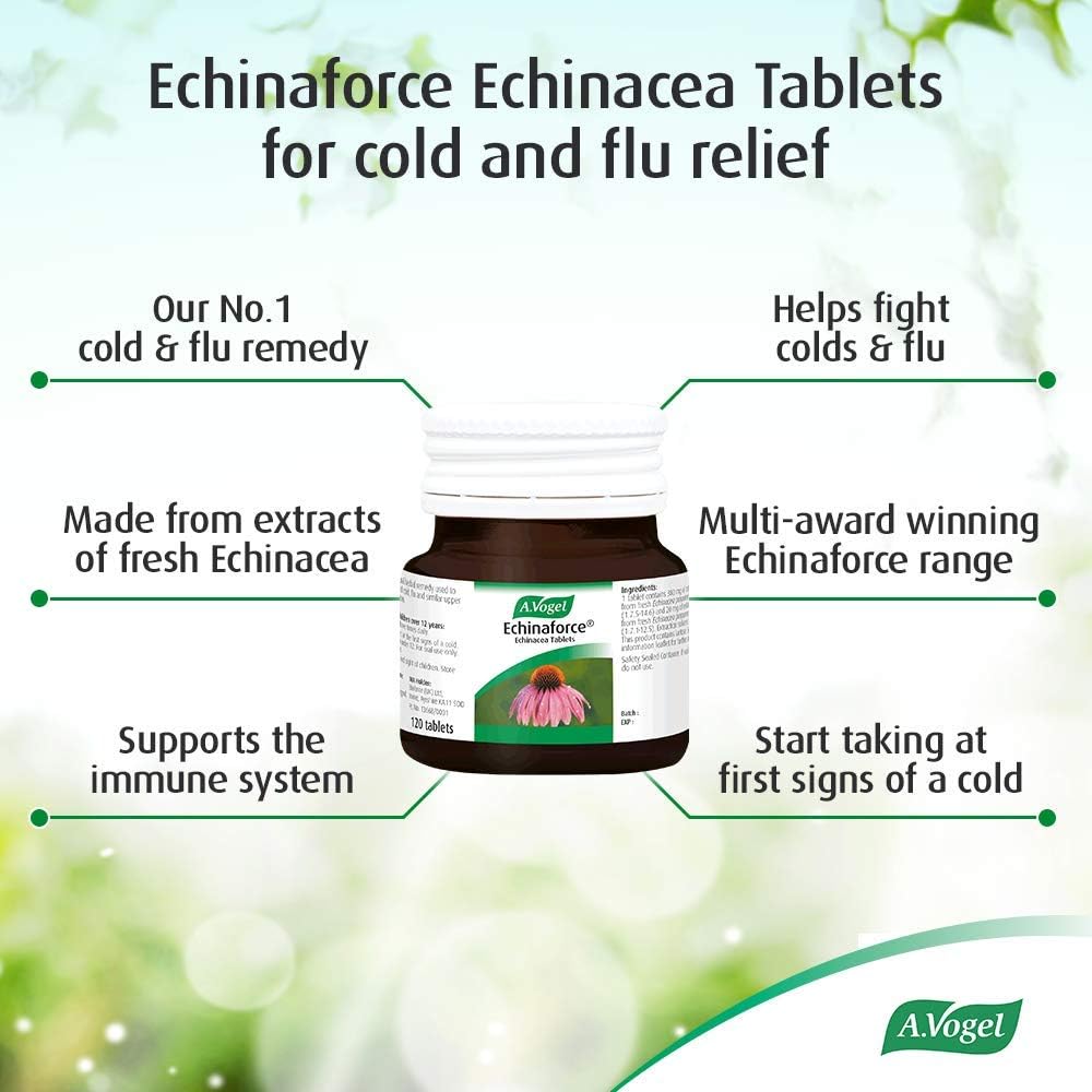 Echinaforce 42 Tabs - Eco Natural Products - A. Vogel - Herbal Supplements