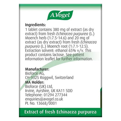 Echinaforce Chewable 40 Tabs - A. Vogel - Herbal Supplements - Eco Natural Products