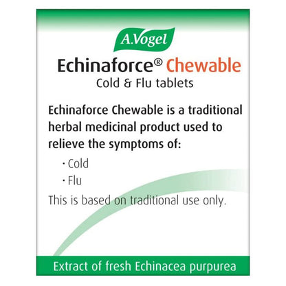 Echinaforce Chewable 40 Tabs - A. Vogel - Herbal Supplements - Eco Natural Products