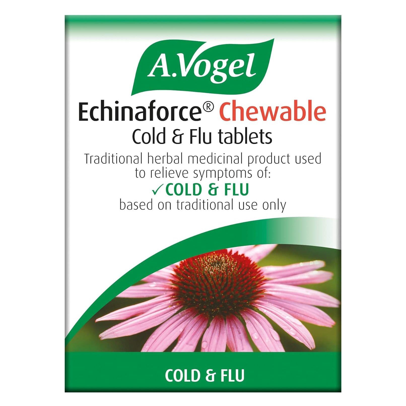 Echinaforce Chewable 80 Tabs - Eco Natural Products - A. Vogel - Herbal Supplements