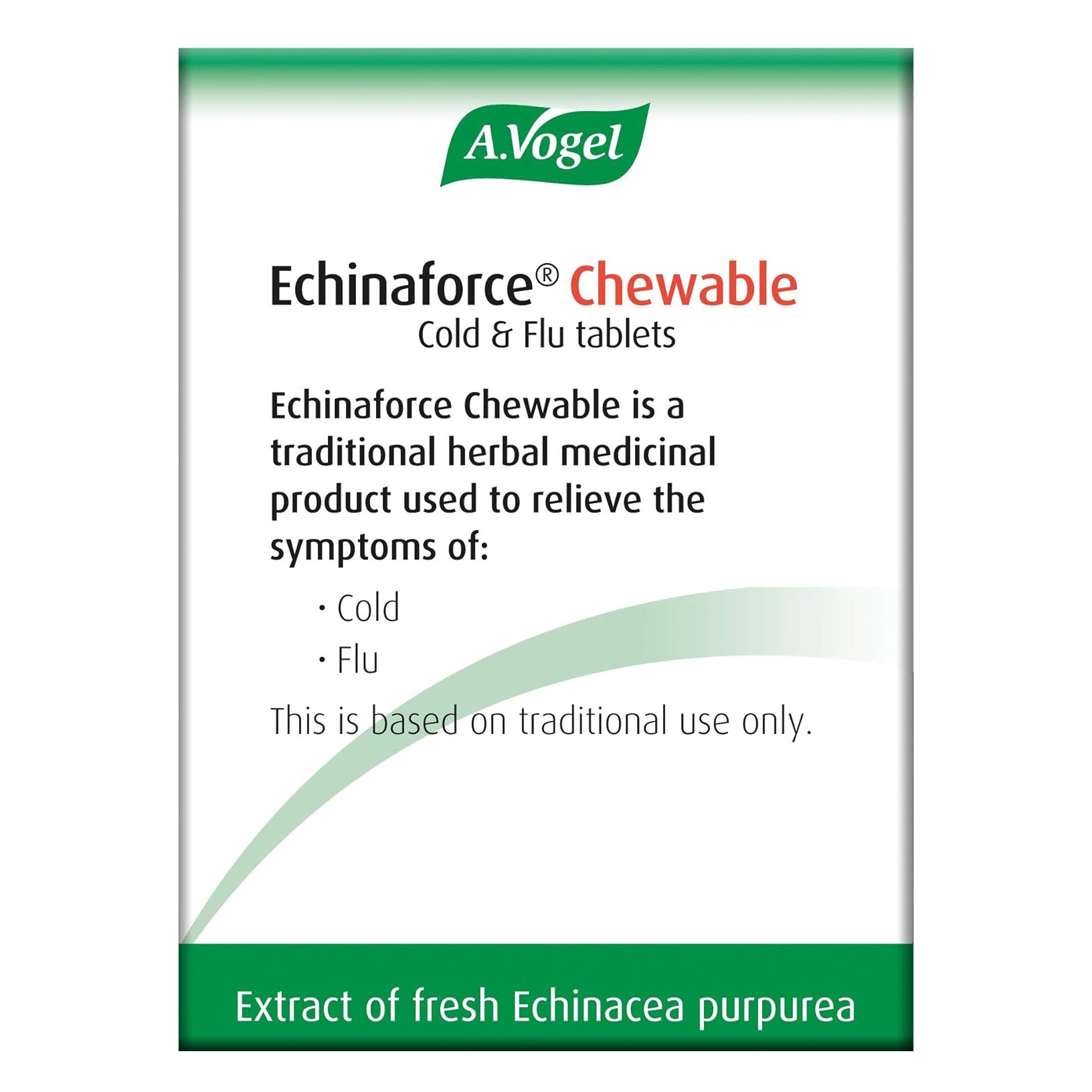 Echinaforce Chewable 80 Tabs - A. Vogel - Herbal Supplements - Eco Natural Products