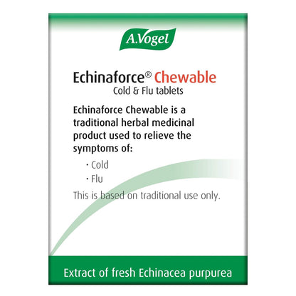 Echinaforce Chewable 80 Tabs - A. Vogel - Herbal Supplements - Eco Natural Products