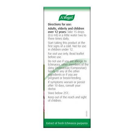 Echinaforce Echinacea Drops 50ml - Eco Natural Products - A. Vogel - Herbal Supplements