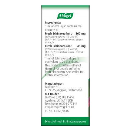 Echinaforce Echinacea Drops 50ml - A. Vogel - Herbal Supplements - Eco Natural Products