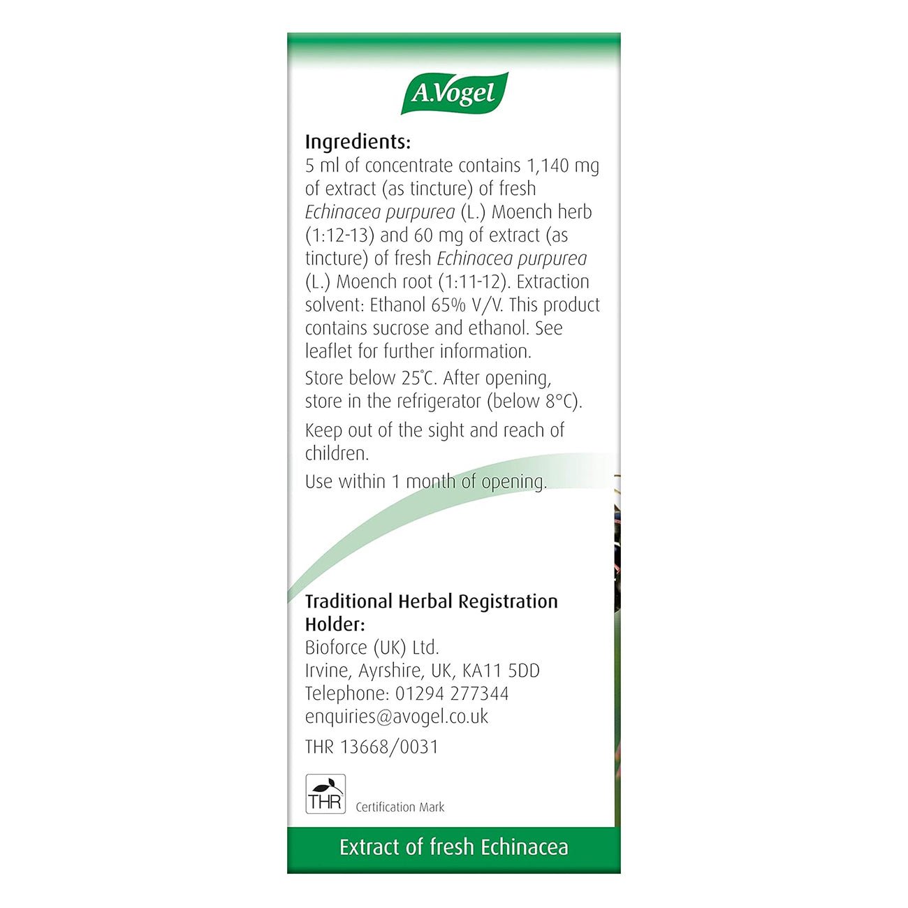 Echinaforce Hot Drink 100ml - A. Vogel - Herbal Supplements - Eco Natural Products