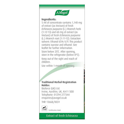 Echinaforce Hot Drink 100ml - A. Vogel - Herbal Supplements - Eco Natural Products