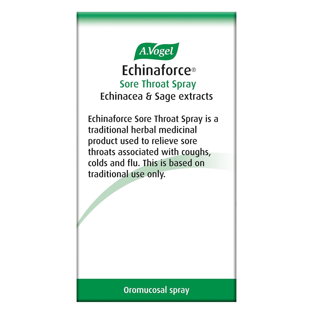 Echinaforce Sore Throat Spray 30ml - A. Vogel - Herbal Supplement - Eco Natural Products