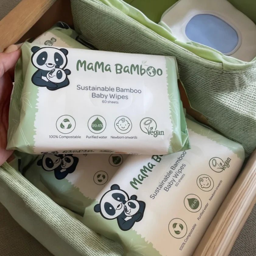 Eco Baby Wipes 360g - Mama Bamboo - Baby Wipes - Eco Natural Products