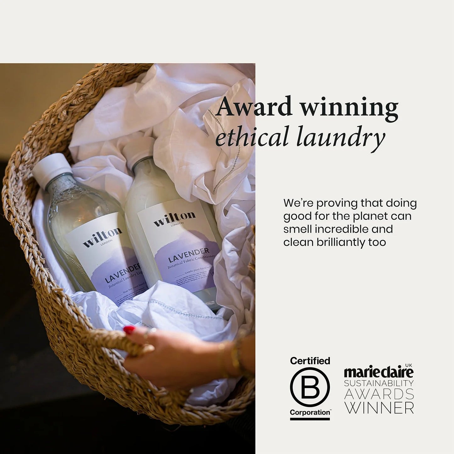 Eco Fabric Conditioner Lavender 1L - Wilton London - Fabric Softeners - Wilton London