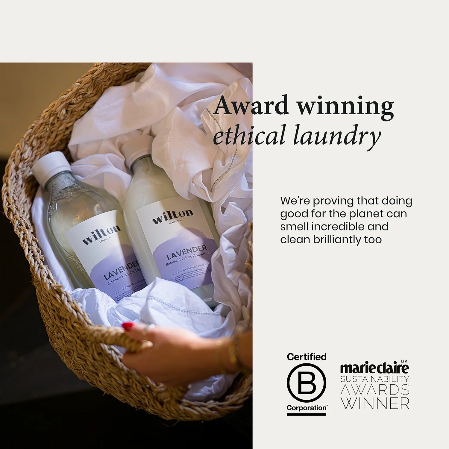 Eco Fabric Conditioner Lavender 1L - Wilton London - Fabric Softeners - Wilton London