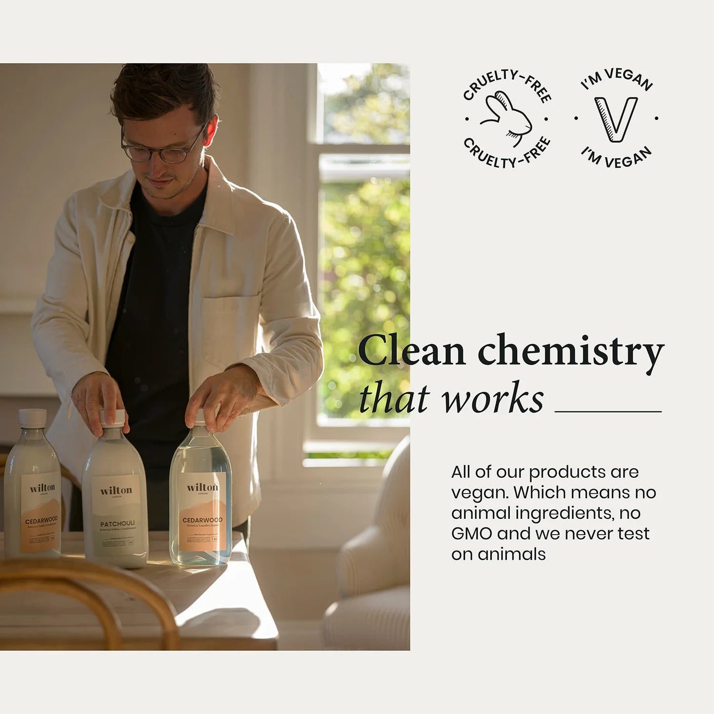 Eco Fabric Conditioner Lavender 1L - Wilton London - Fabric Softeners - Wilton London