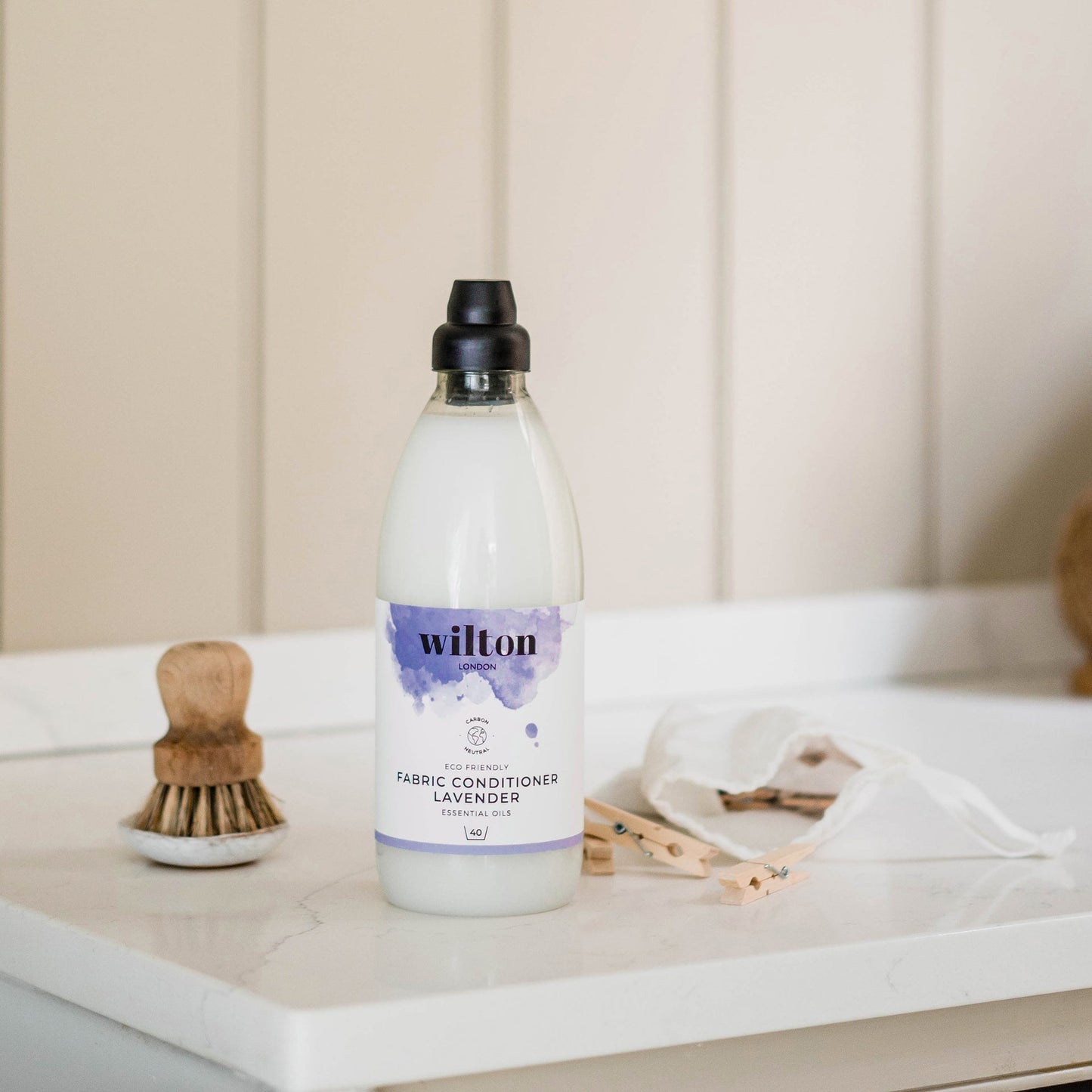 Eco Fabric Conditioner Lavender 1L - Wilton London - Fabric Conditioner - Eco Natural Products
